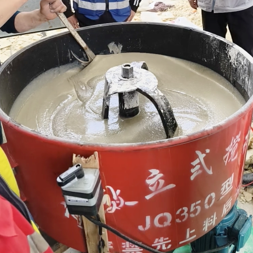 江城汽轮机余热压缩机导热油设备底座耐高温环氧树脂灌浆料